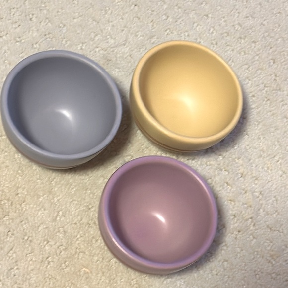 3 Ceramic Finger Bowls - Picture 2 of 5